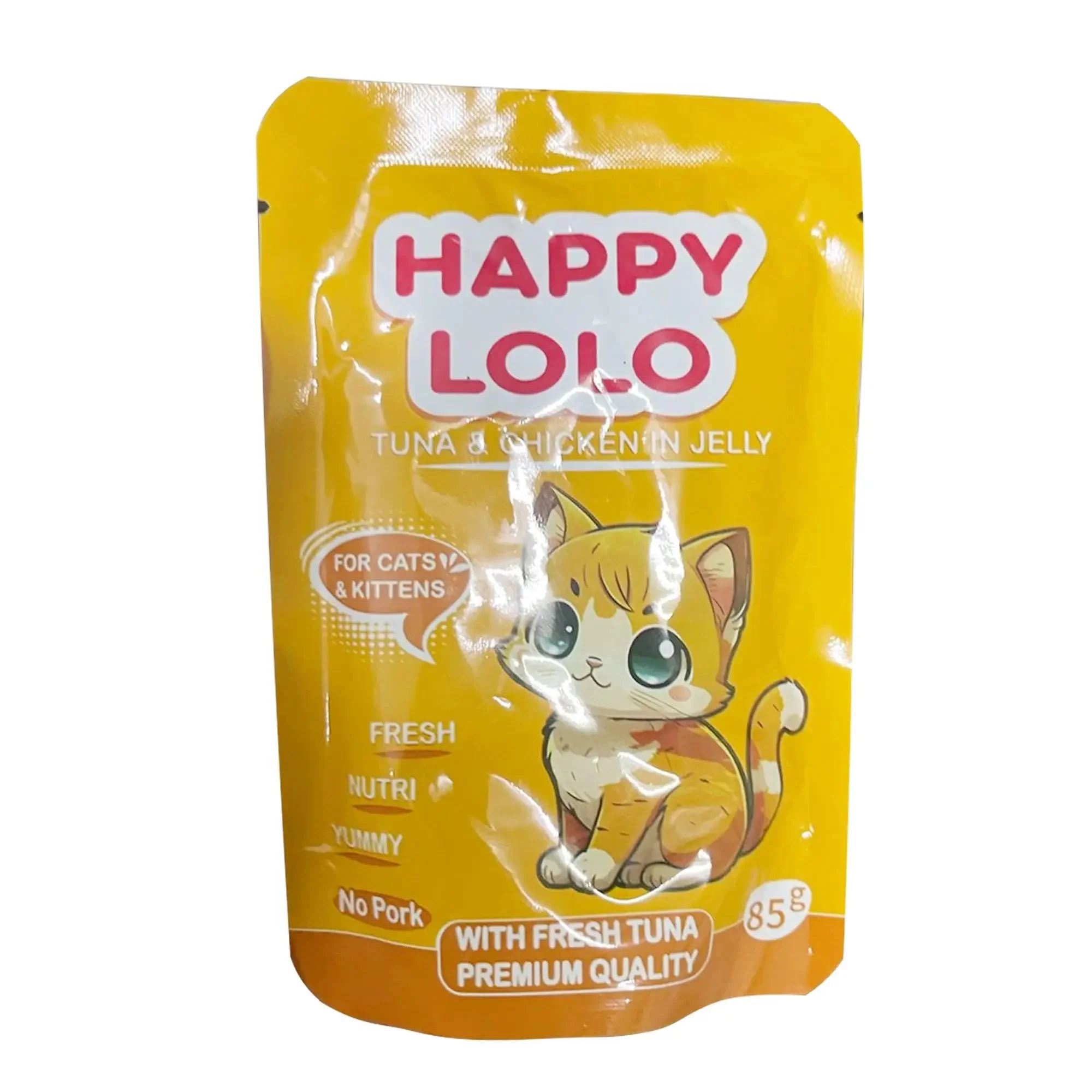 Happy Lolo Tuna & Chicken In Jelly 85G
