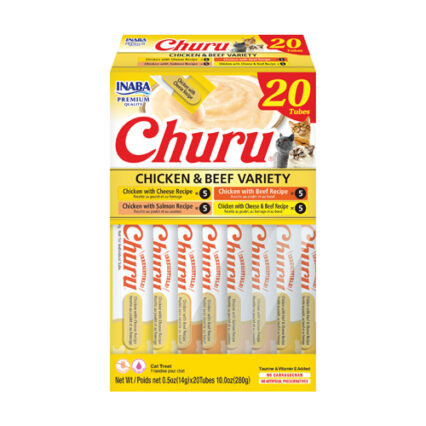 Inaba Churu Chicken And Beef Variety 14x20 Tubes ( 280g )