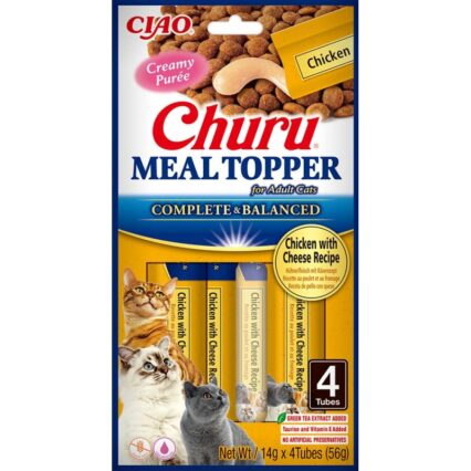 Inaba Churu Meal Topper Chicken with Cheese Recipe 56g