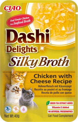 Inaba Dashi Delights Silky Broth Chicken with Cheese Recipe 40g
