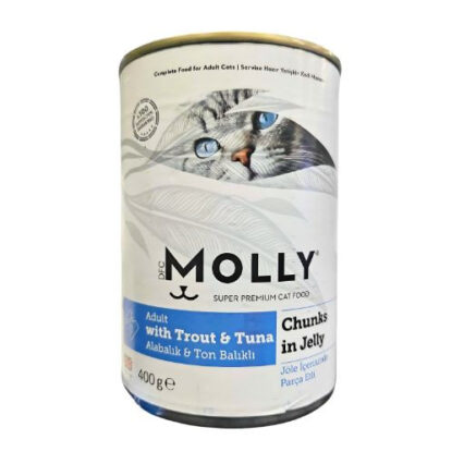 Molly Trout & Tuna Chunks In Jelly 400g