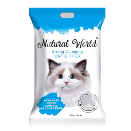 Natural World Cat Litter Baby Boder Flavor 25L