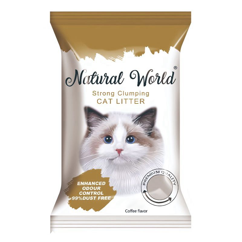 Natural World Cat Litter Coffee Flavor 5L