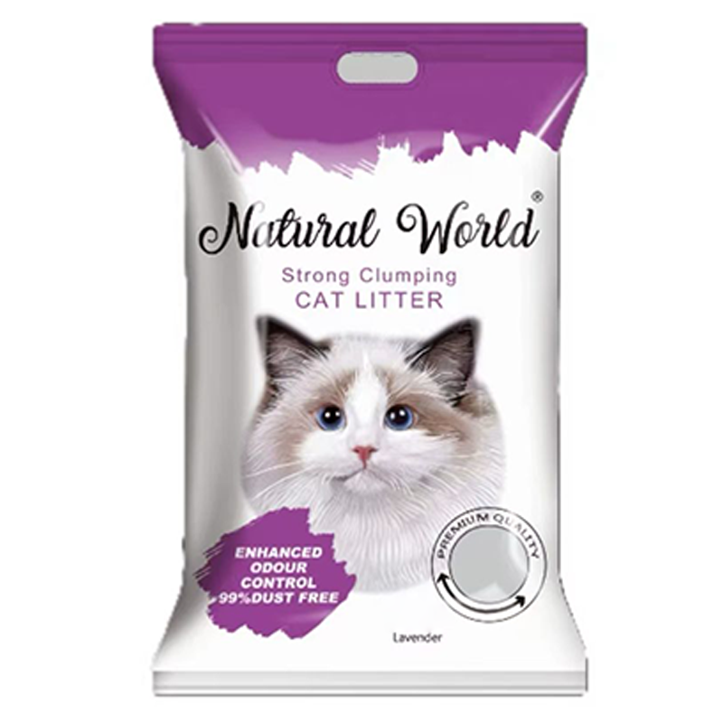Natural World Cat Litter Lavinder Flavor 5L