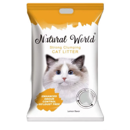 Natural World Cat Litter Lemon Flavor 10L