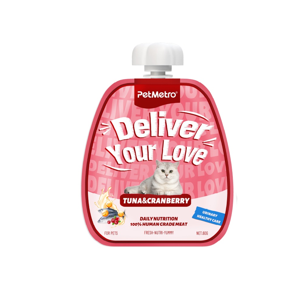 Pet Metro Treat Tuna And Cranberry 60g