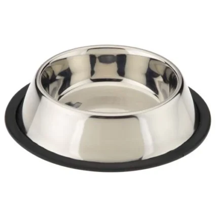 Plate XXL single chrome for food 30cm