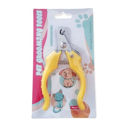 SPRING-LOADED CAT AND DOG NAIL CLIPPER
