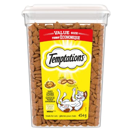 Temptations Treat Cat Chicken Flavor 454g