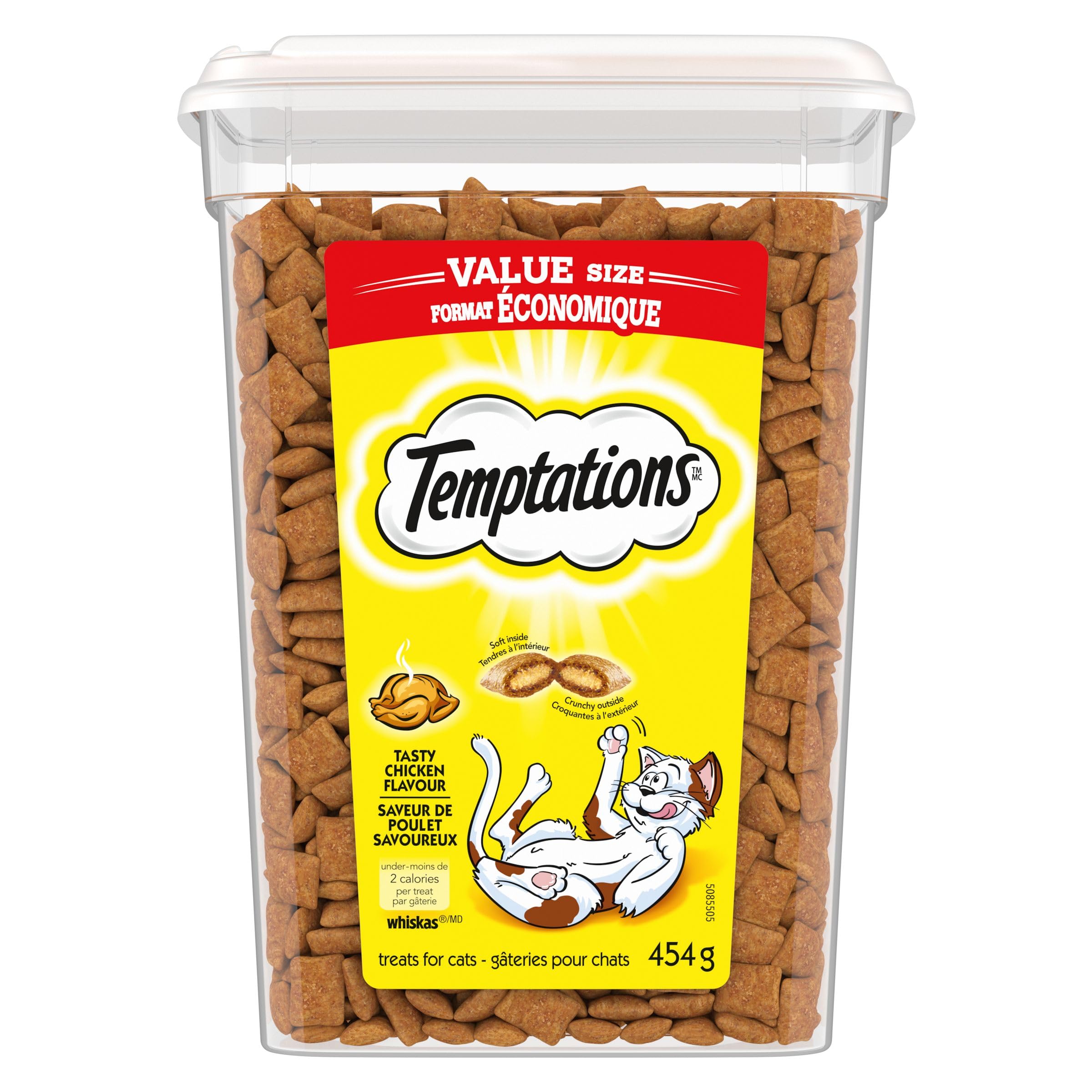 Temptations Treat Cat Chicken Flavor 454g
