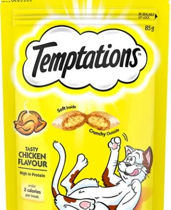 Temptations Treat Cat Chicken Flavor 85g