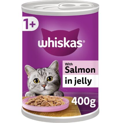 Whiskas Salmon In Jelly 400g