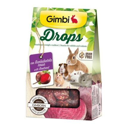 Gimbi Drops With Beetroot 50G