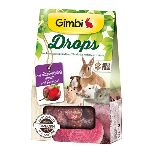 Gimbi Drops With Beetroot 50G