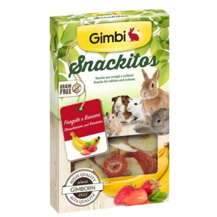 Gimbi Drops With Strawberry And Banana 50G