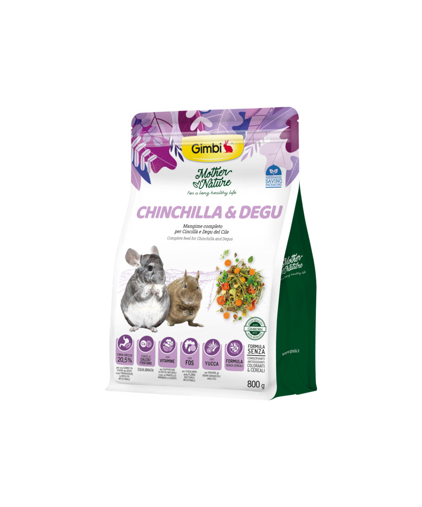 Gimbi Mother Nature Chinchilla and Chilean 800g