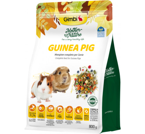 Gimbi Mother Nature Guinea Pig da 800 gr