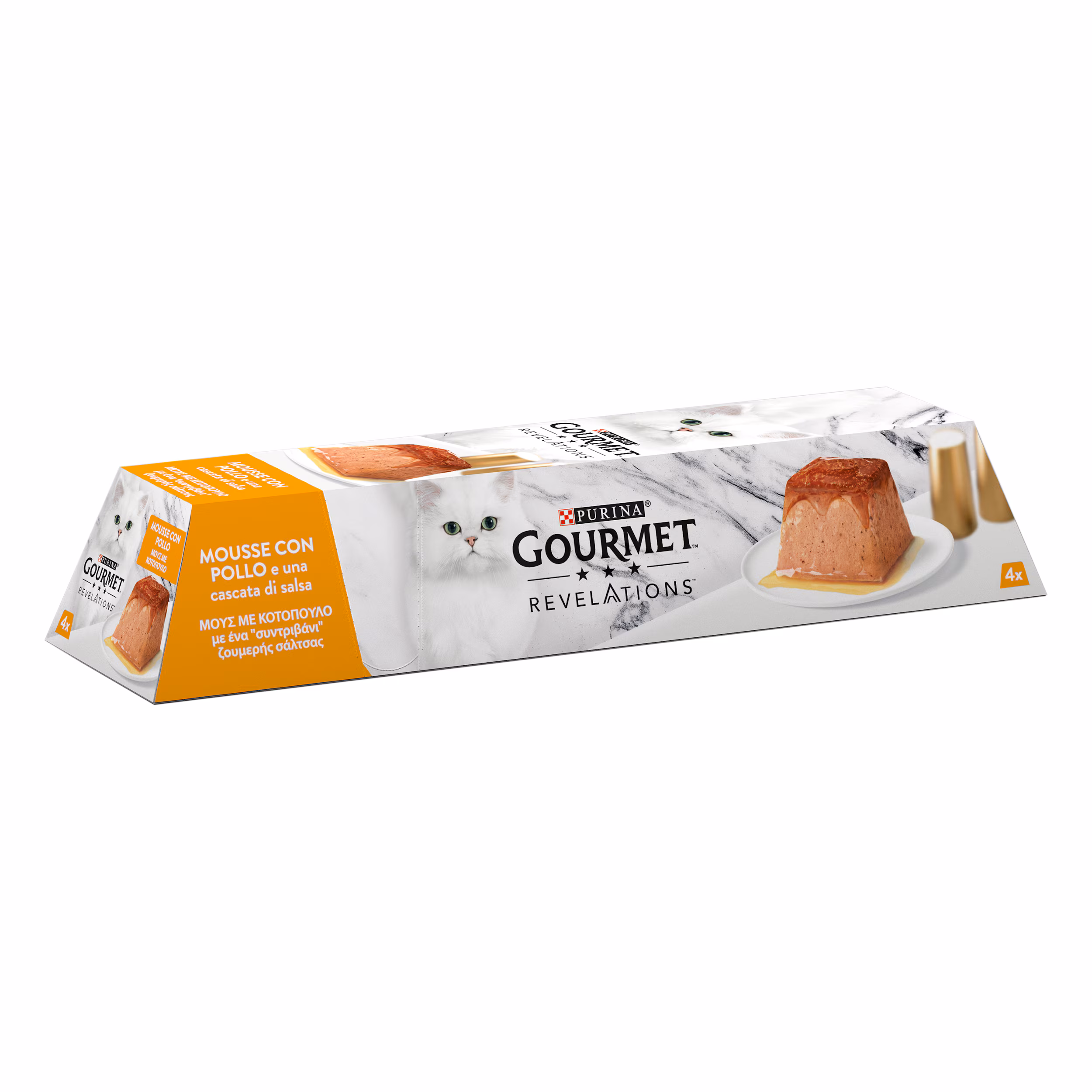 Gourmet Revelations Mousse Wet Cat Food 4x57g - Chicken