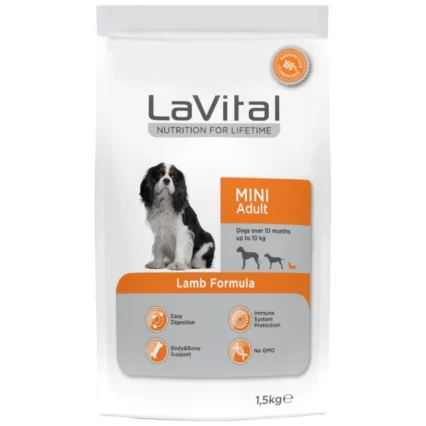 LaVital Mini Puppy Lamb Food  1.5kg