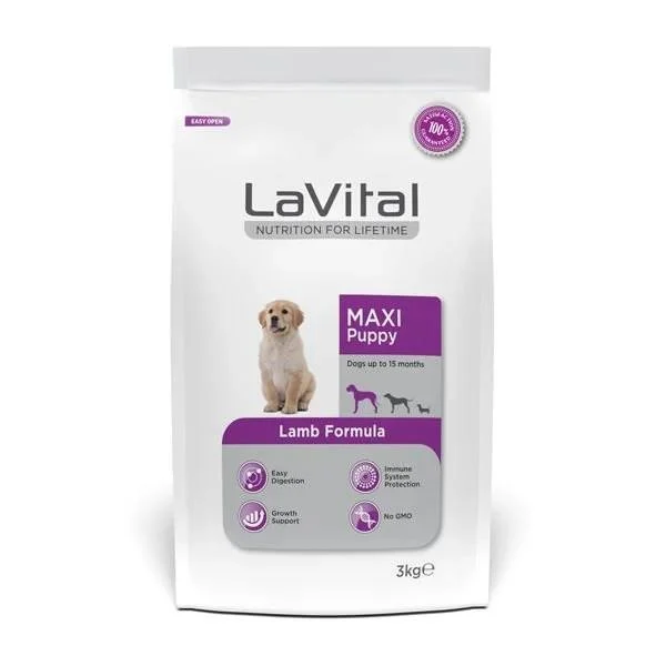 Lavital Maxi Puppy Lamb Food 3k G