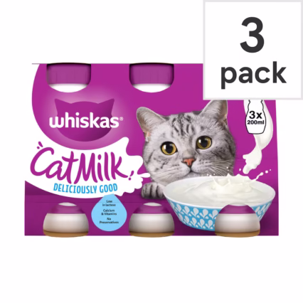 Whiskas Cat Milk 3x200ml