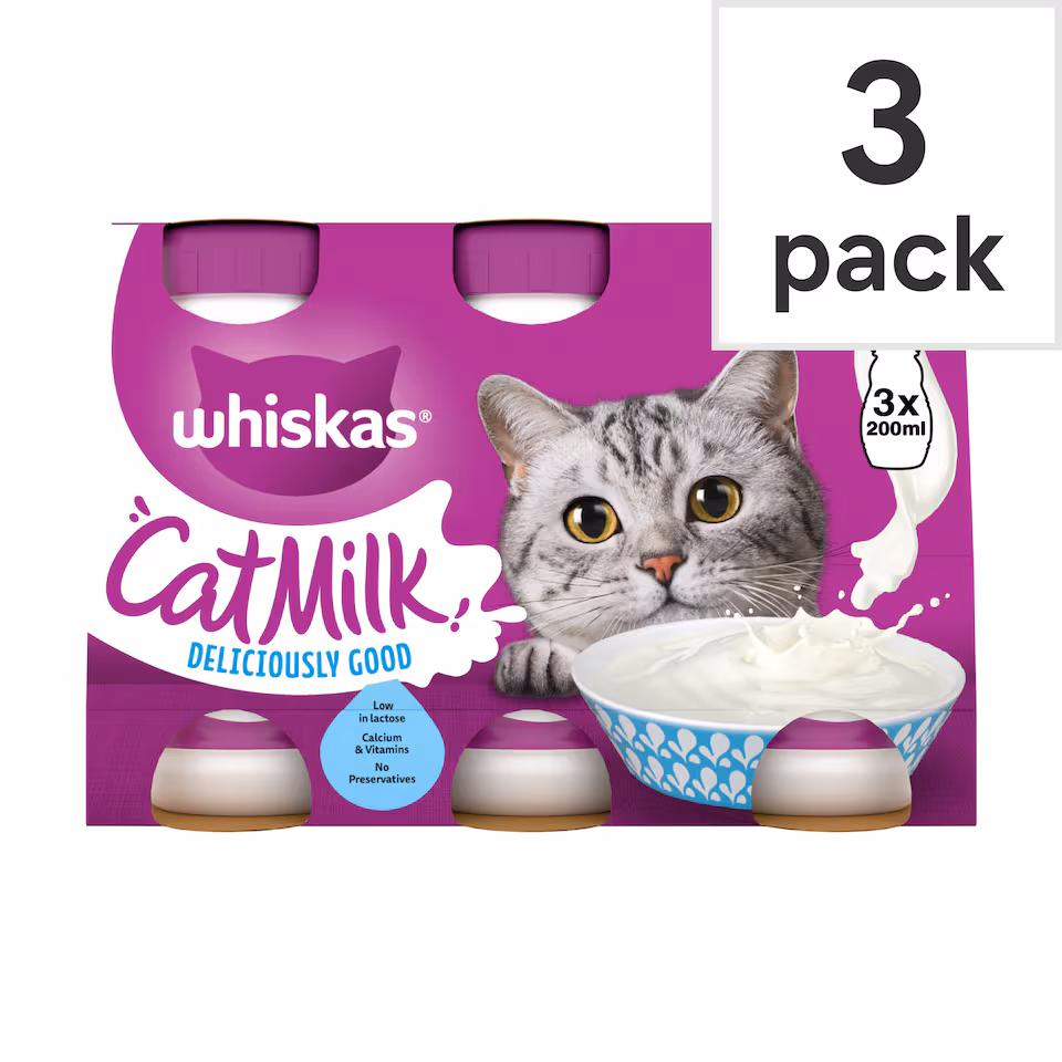 Whiskas Cat Milk 3x200ml