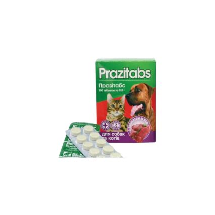 Prazitab worm pill for cats and dogs 1 pcs