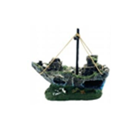 زينة حوض سمك - سفينة