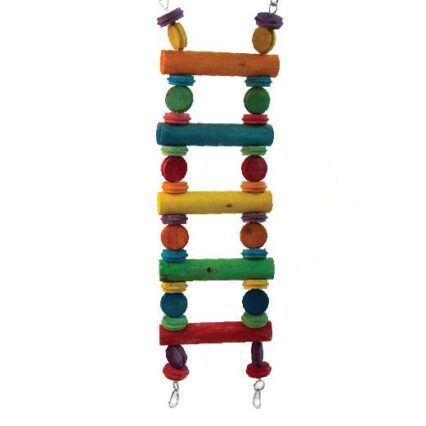 Small ladder parrot toy
