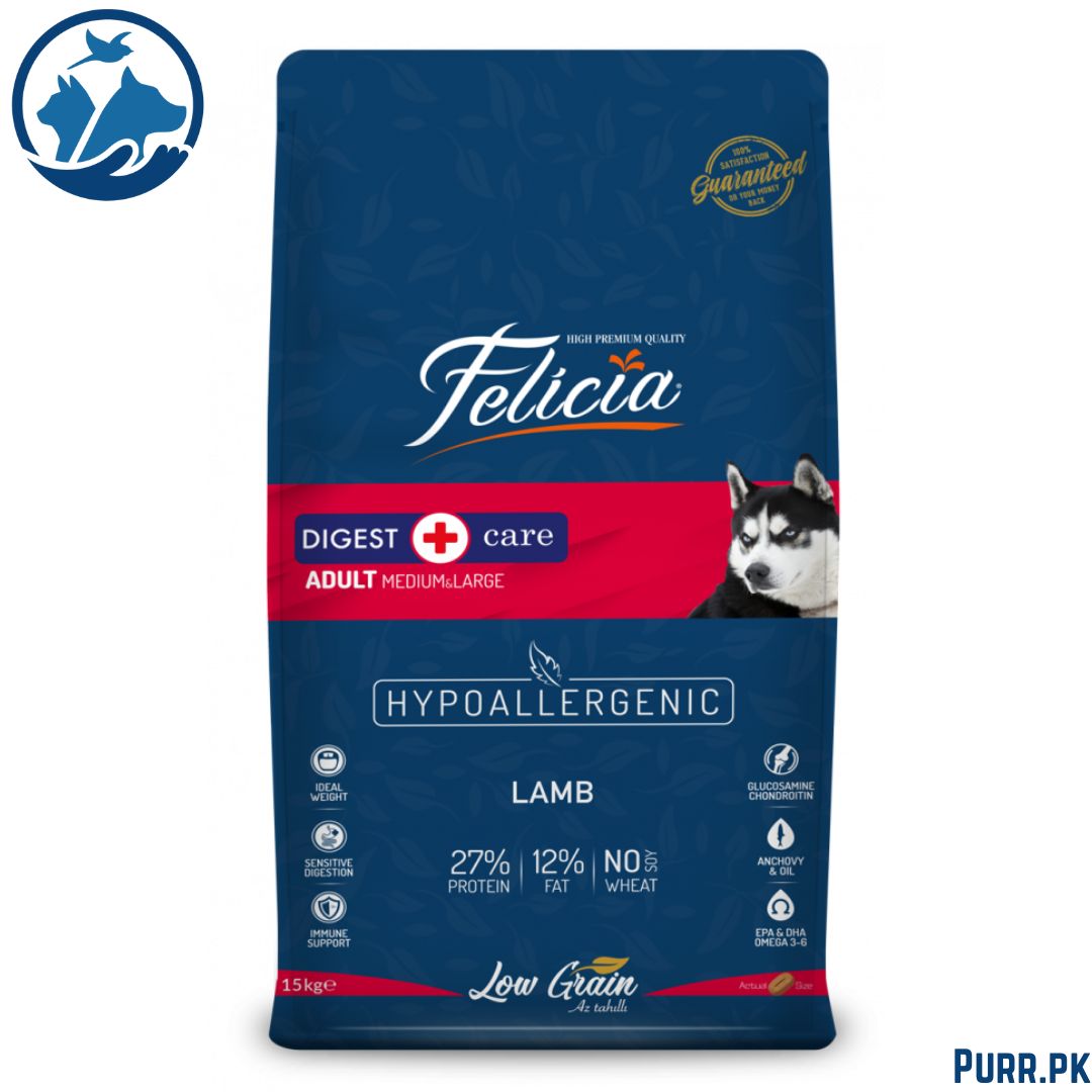 Felicia Digest Care Adult Lamb Medium And Large Breed 3kg