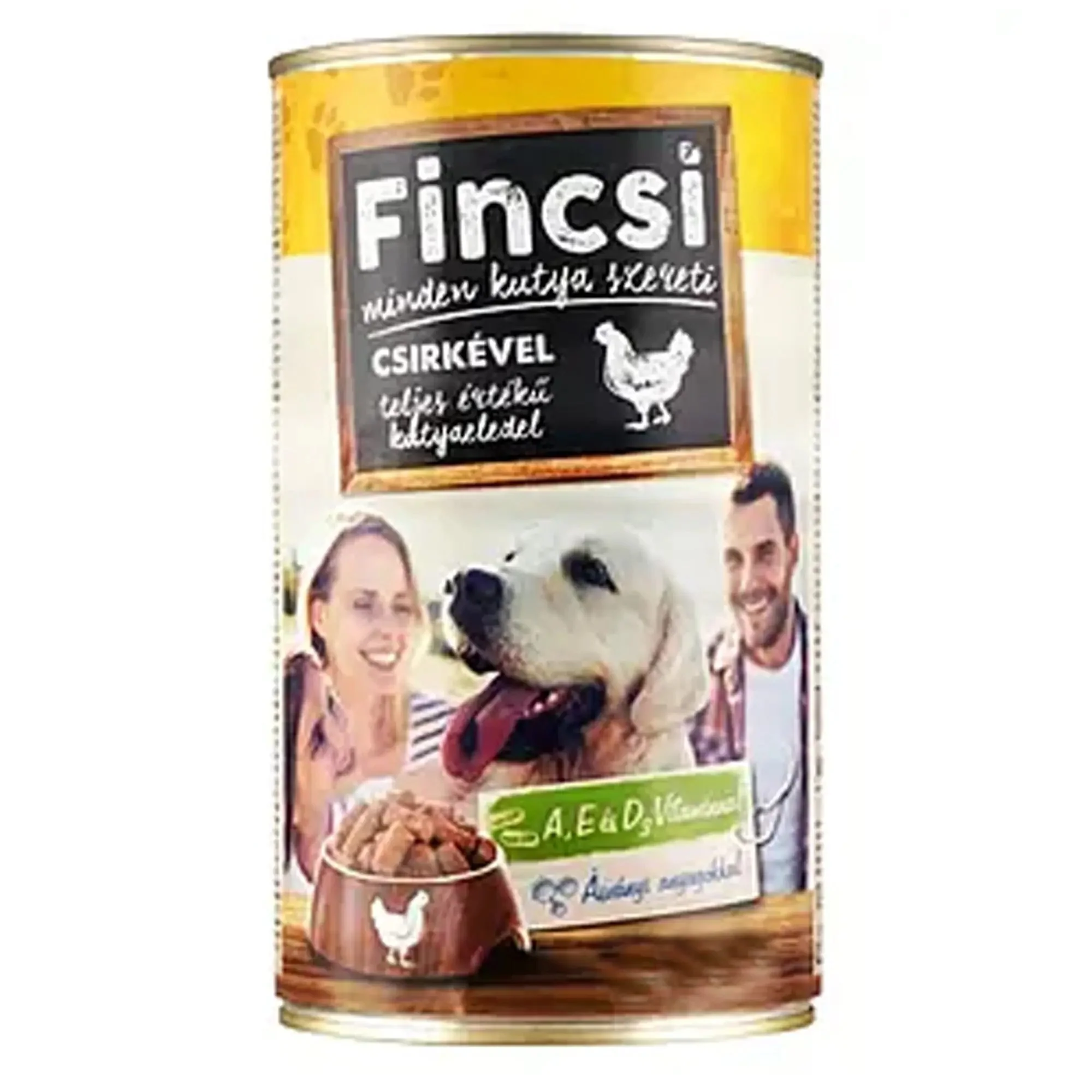 Fincsi Wet Food Dog With Chicken 415g
