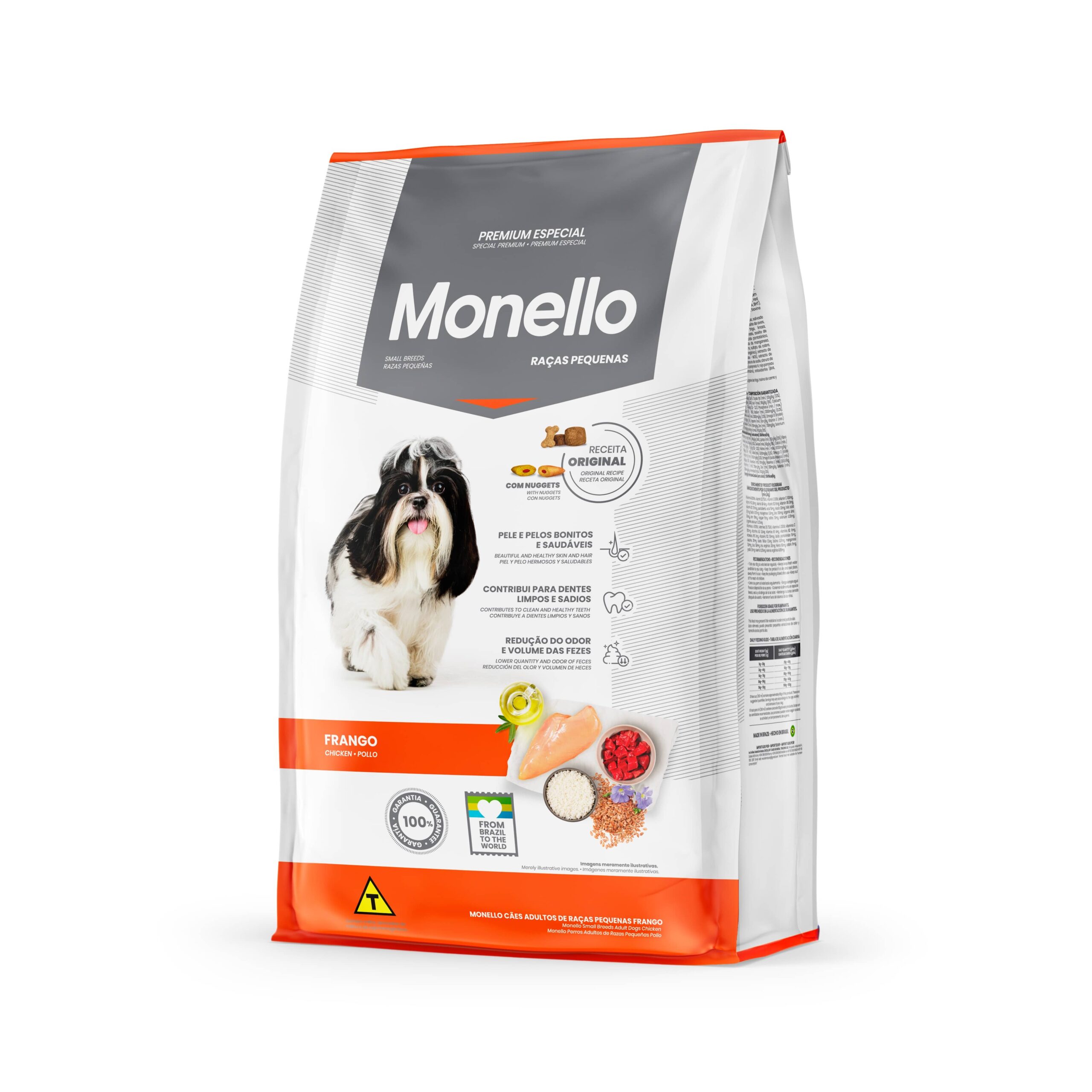 Monello Dry Food Dog Small Breeds Chicken 15kg