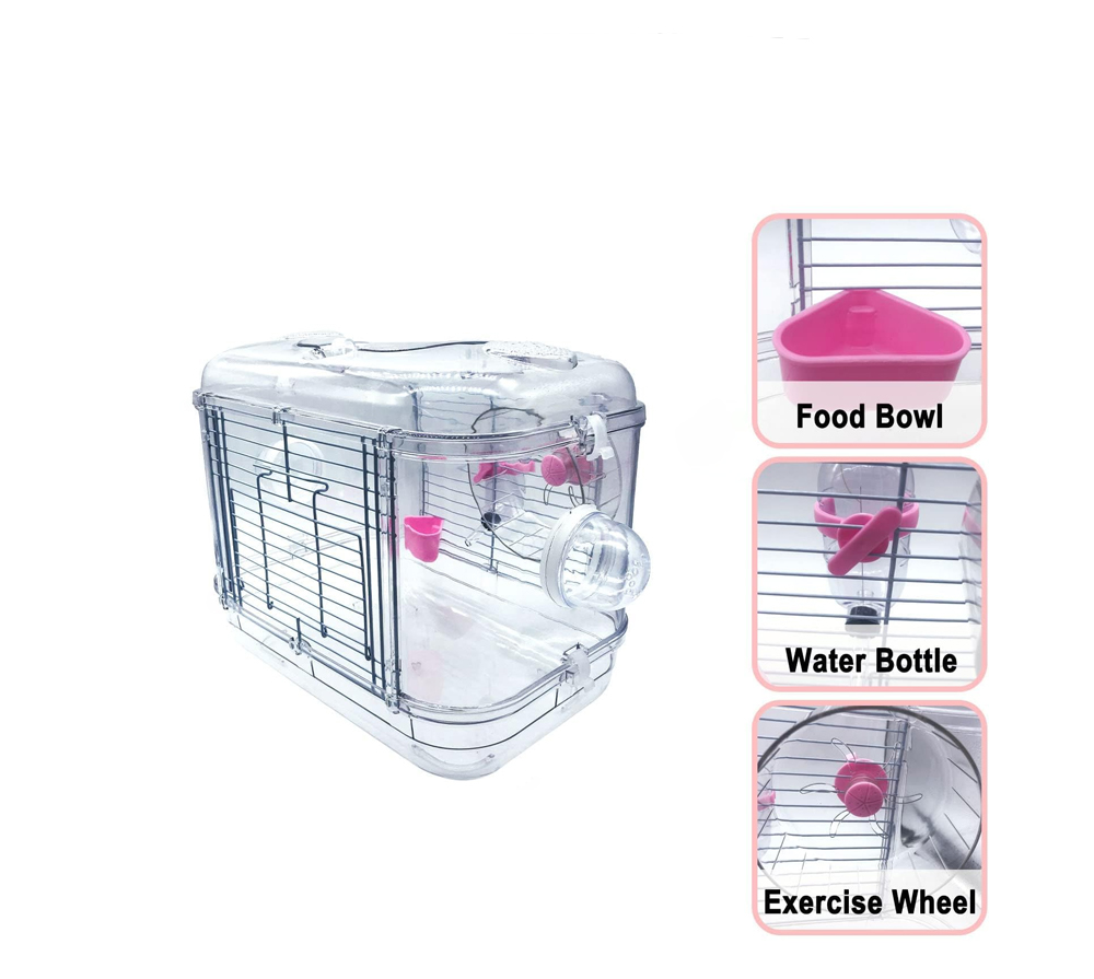 قفص هامستر فاخر - طابق واحد - الصورة 2