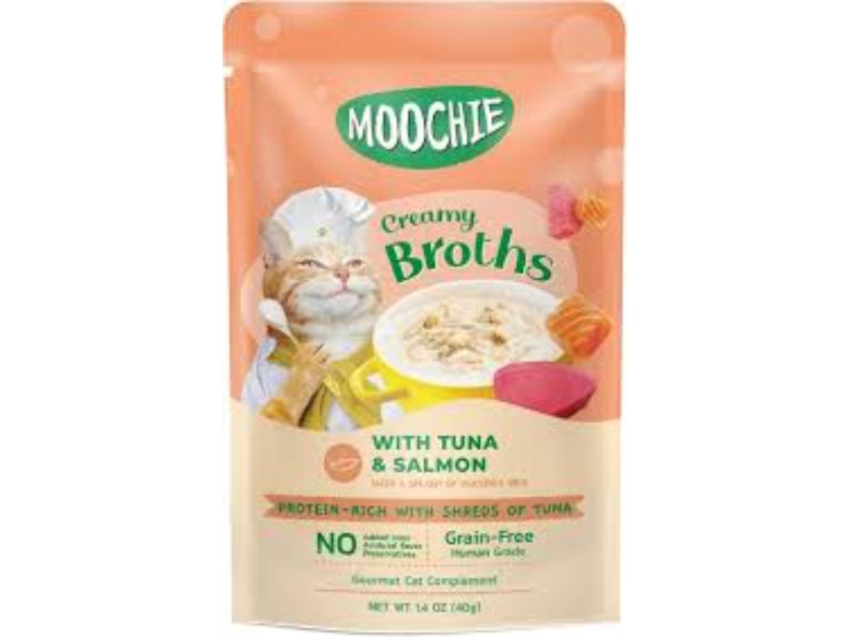 باوتشز موتشي كريمي بنكهة التونا والسالمون - بالمرق 40 جرام