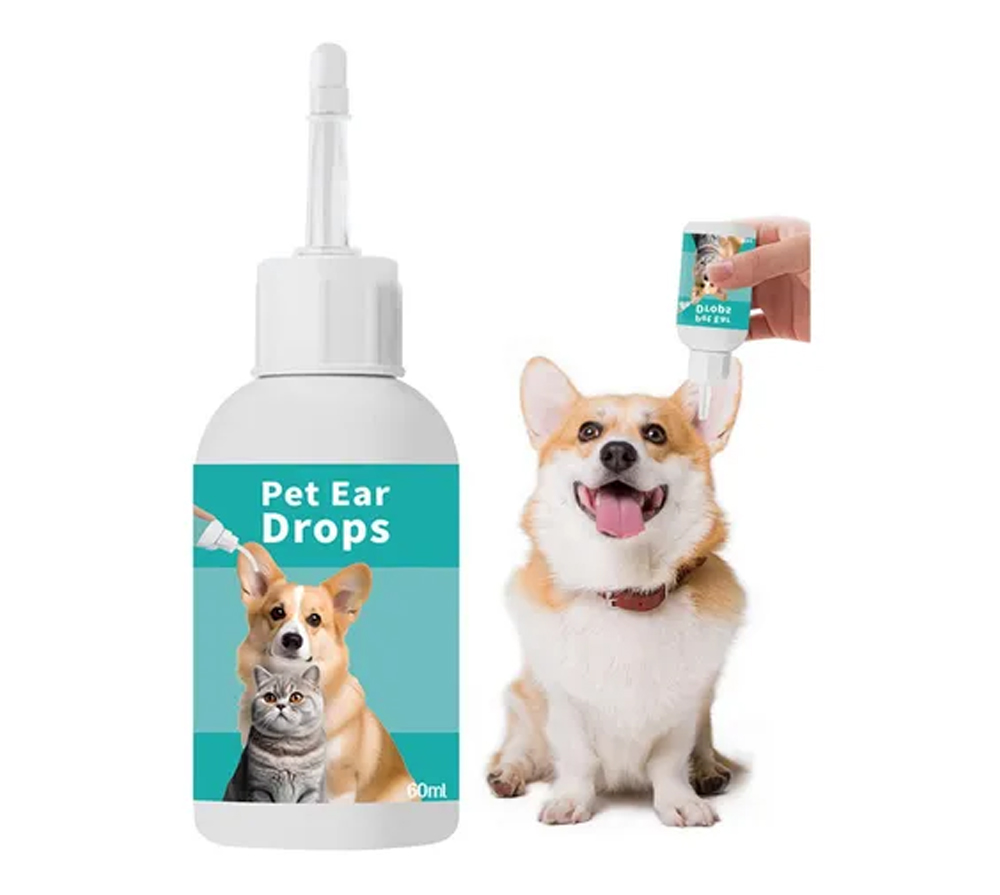 قطرات لعث الأذن للحيوانات - 60 مل