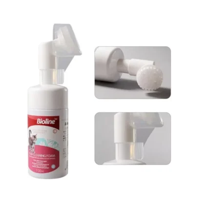 رغوة تنظيف مخالب القطط من بيولاين - 100 مل