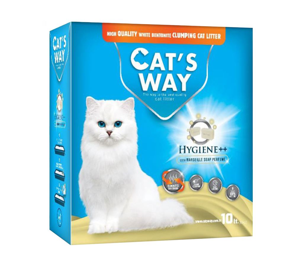 رمل تركي كات واي معطر - 10 لتر