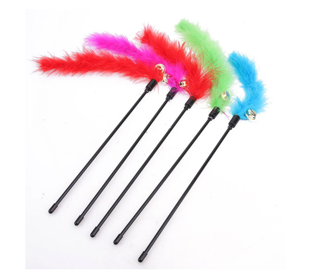 ريشة مميزة للقطط - بأشكال مختلفة