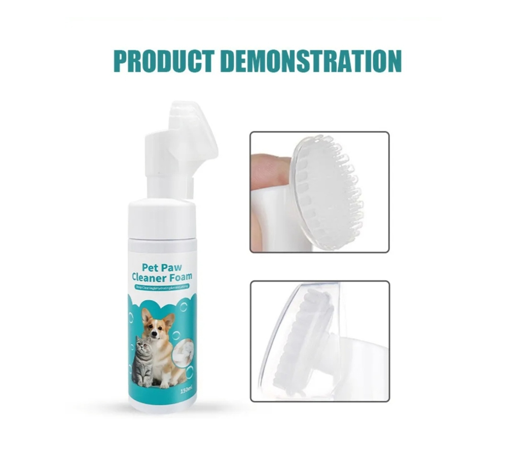 رغوة تنظيف مخالب الحيوانات - 150 مل - الصورة 2