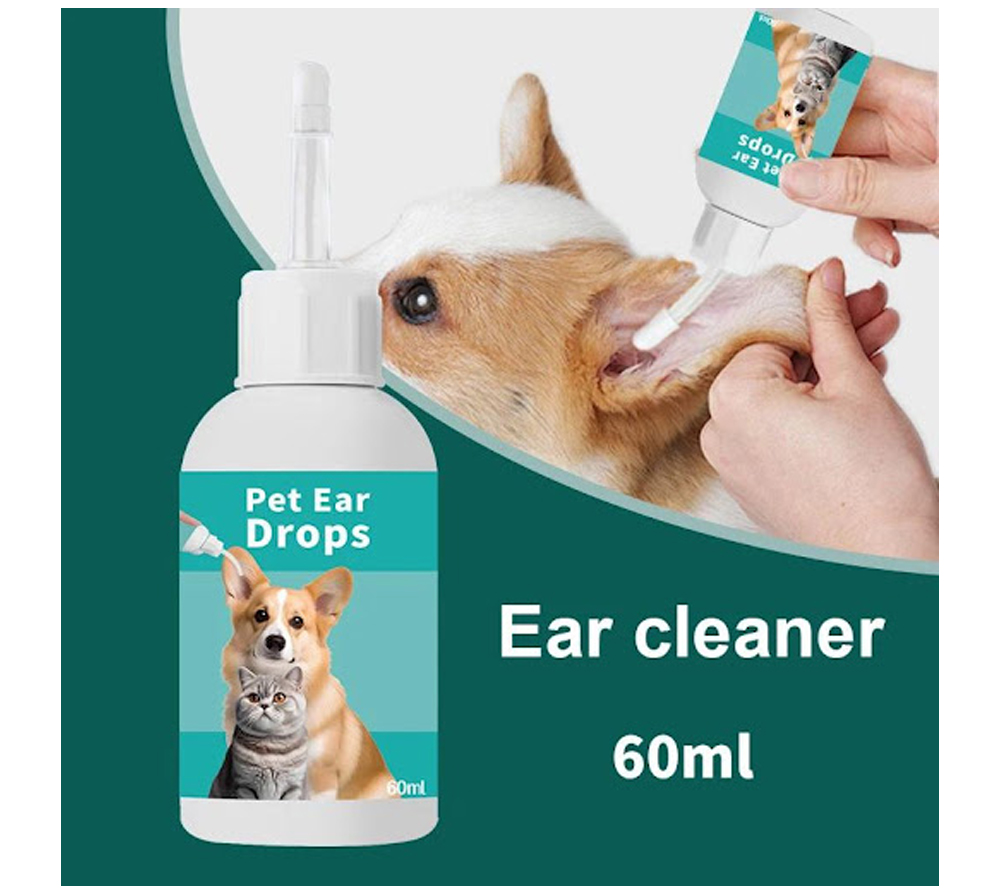 قطرات لعث الأذن للحيوانات - 60 مل - الصورة 2