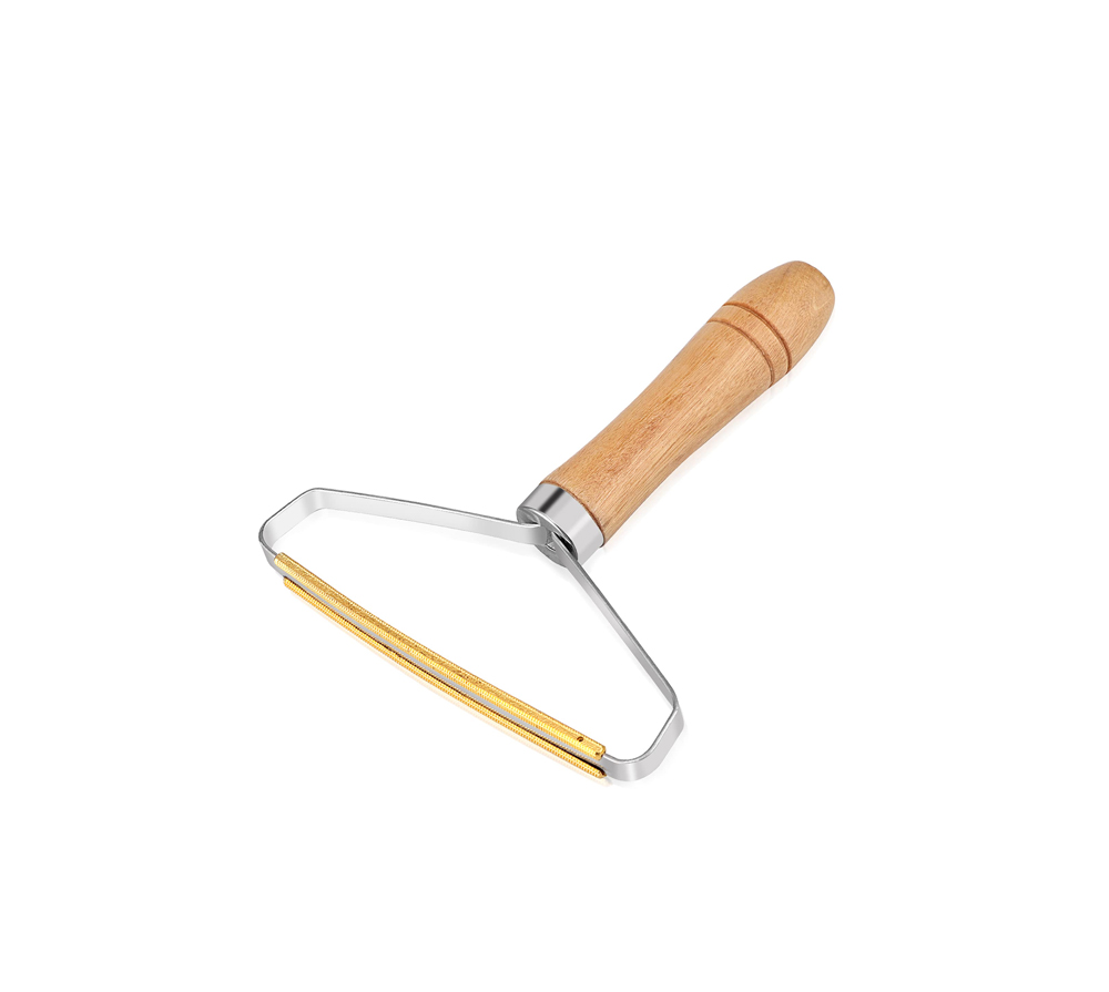 رول لإزالة الشعر - مقبض خشبي