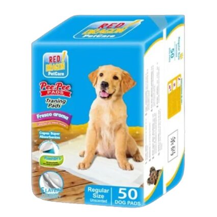 بادز ريد دراجون للكلاب مقاس 33*45 - 100 قطعة