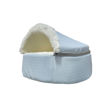 كوخ جلد ازرق سماوي - حجم وسط