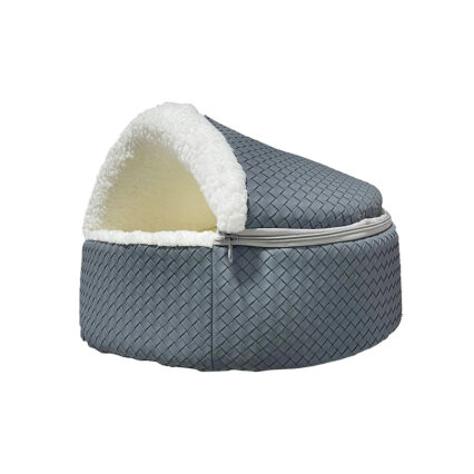 كوخ جلد رمادي - حجم وسط