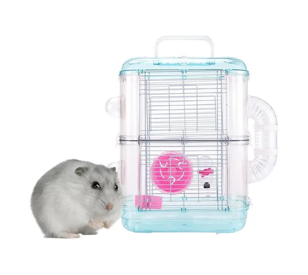 قفص هامستر فاخر - طابقين - الصورة 2