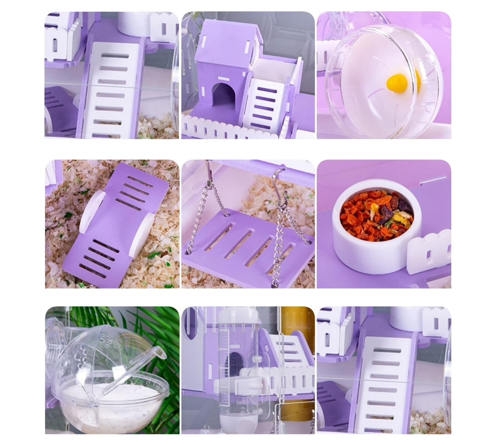 قفص هامستر فاخر - الصورة 4