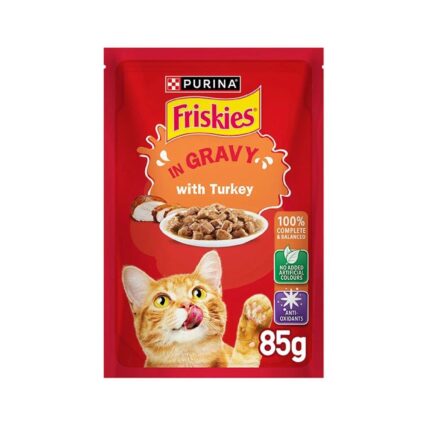 طعام رطب فريسكس بنكهة التيركي - بالمرق 85 غ