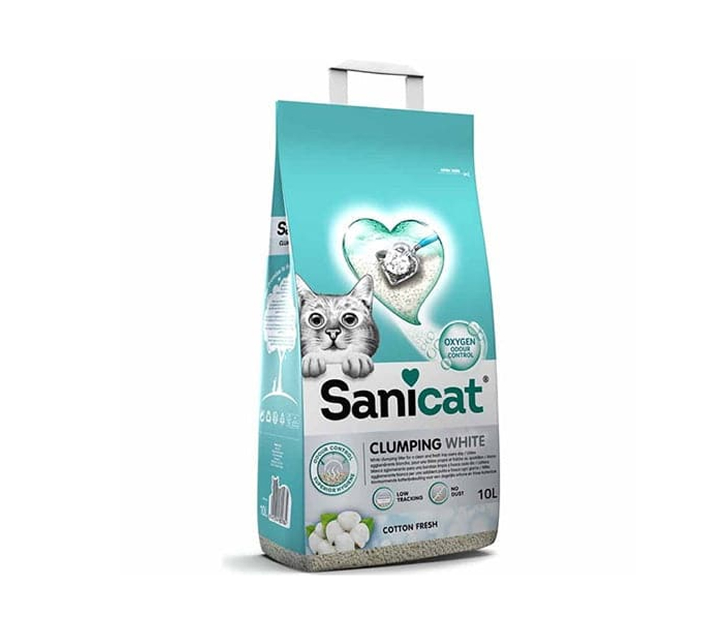 رمل ساني كات برائحة القطن - 10 لتر