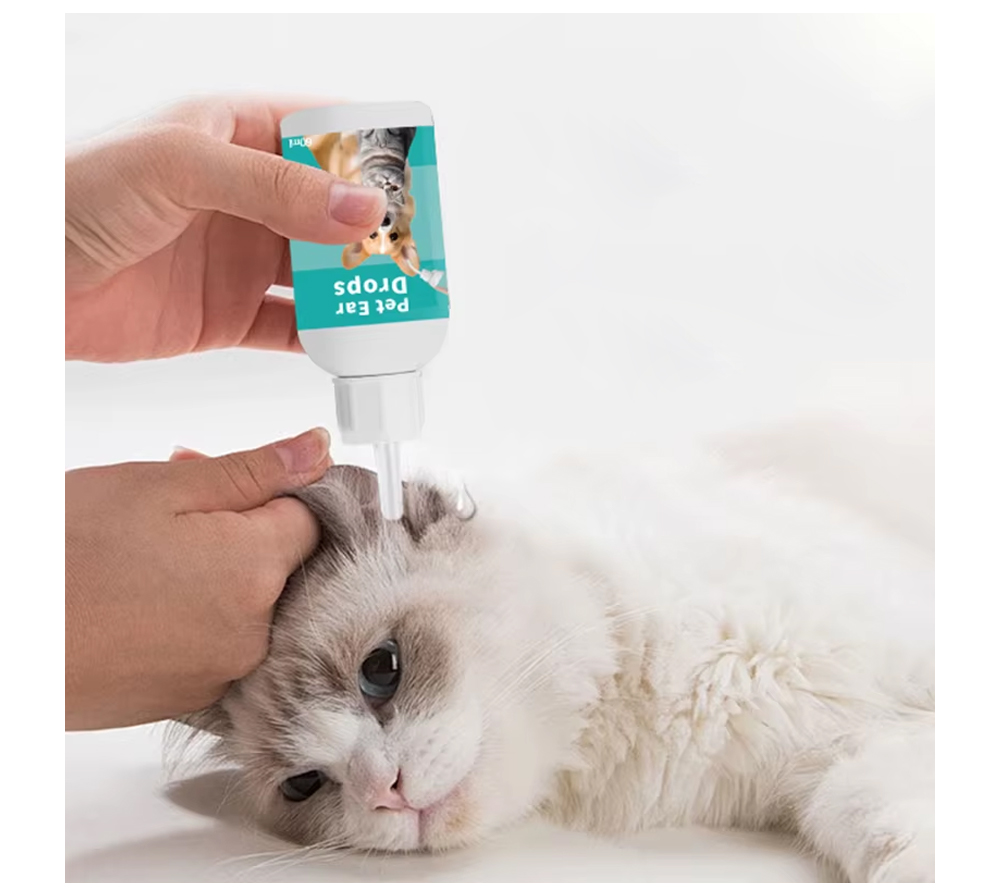 قطرات لعث الأذن للحيوانات - 60 مل - الصورة 3